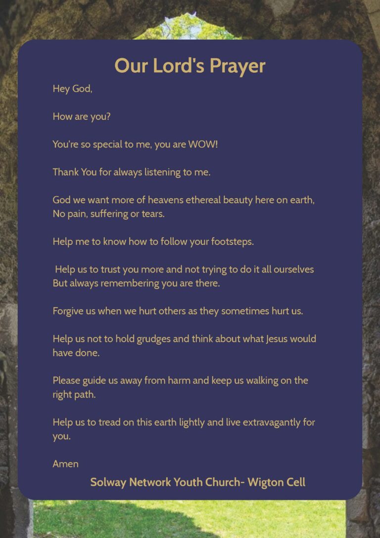 ‘Our Lord’s Prayer’ from Solway Network Youth Church - Faith in the North